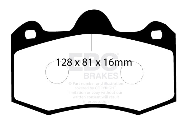 RP-1 Full Race Klodser Forreste 312mm