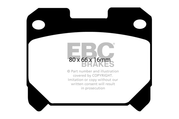 Yellowstuff/Turbo Groove Sæt Bagerste 315mm