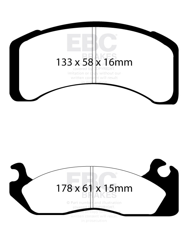 Greenstuff/Turbo Groove Sæt Forreste 256mm