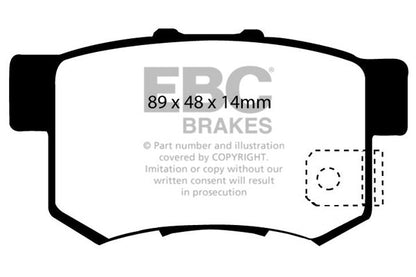 Yellowstuff/Standard Sæt Bagerste 260mm