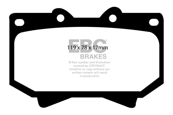 Greenstuff/Standard Sæt Forreste 319mm