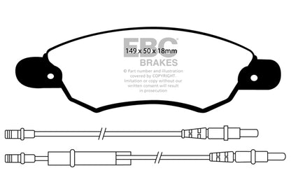 Ultimax2/Standard Sæt Forreste 266mm