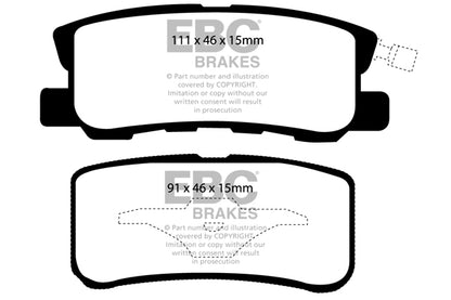 Ultimax2/Standard Sæt Bagerste 302mm