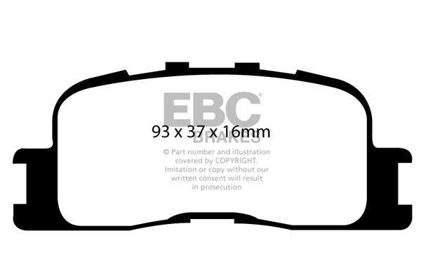 Ultimax2/Standard Sæt Bagerste 288mm
