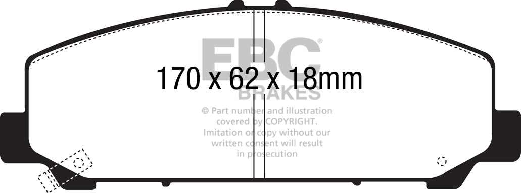 Ultimax2 Klodser Forreste 350mm