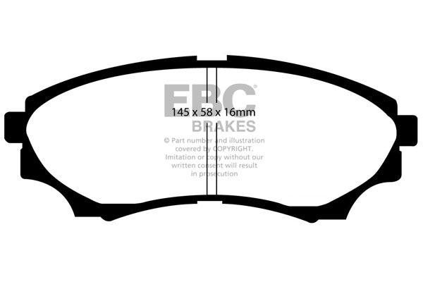 Ultimax2/Standard Sæt Forreste 274mm