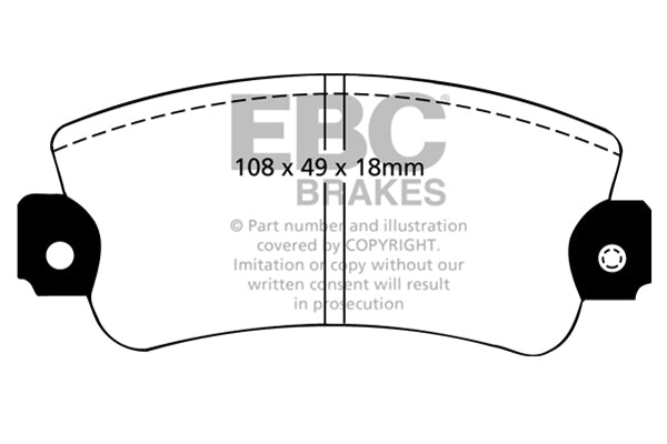 Ultimax2 Klodser Forreste 252mm