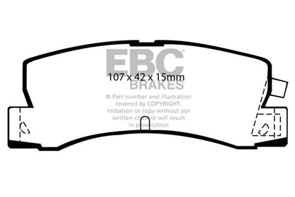 Yellowstuff/Standard Sæt Bagerste 242mm