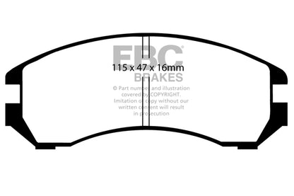 Ultimax2/Standard Sæt Forreste 254mm