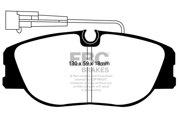 Ultimax2/Standard Sæt Forreste 284mm