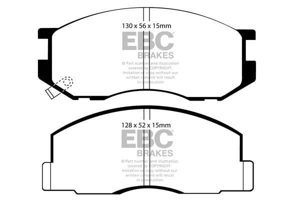 Ultimax2/Standard Sæt Forreste 255mm