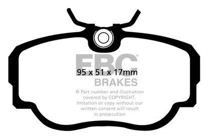 RP-X Full Race Klodser Forreste 280mm