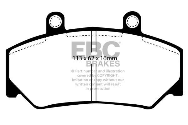 Ultimax2 Klodser Forreste 263mm