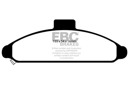 Ultimax2/Standard Sæt Forreste 242mm