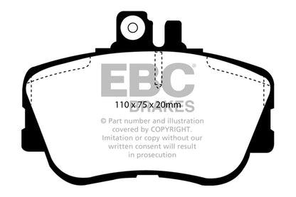Ultimax2/Standard Sæt Forreste 284mm
