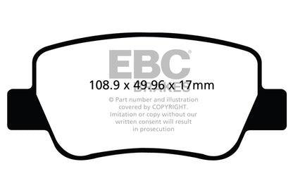 Ultimax2/Standard Sæt Bagerste 290mm