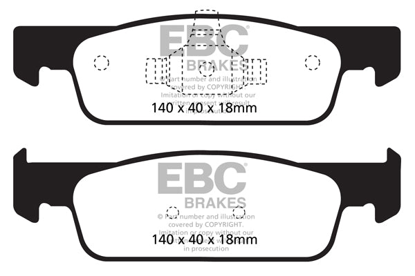 Greenstuff/Turbo Groove Sæt Forreste 258mm