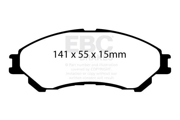 Ultimax2/Standard Sæt Forreste 280mm