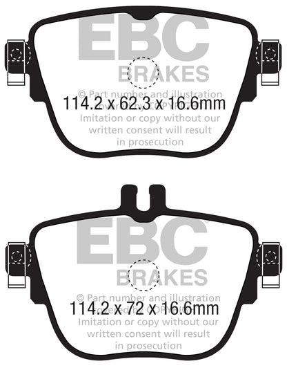 Ultimax2/Standard Sæt Bagerste 320mm