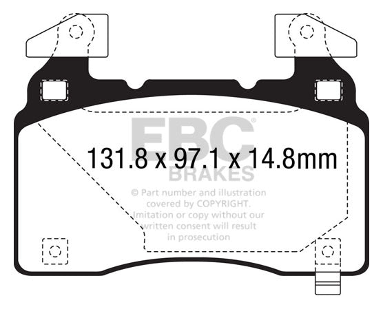 Ultimax2 Klodser Forreste 355mm