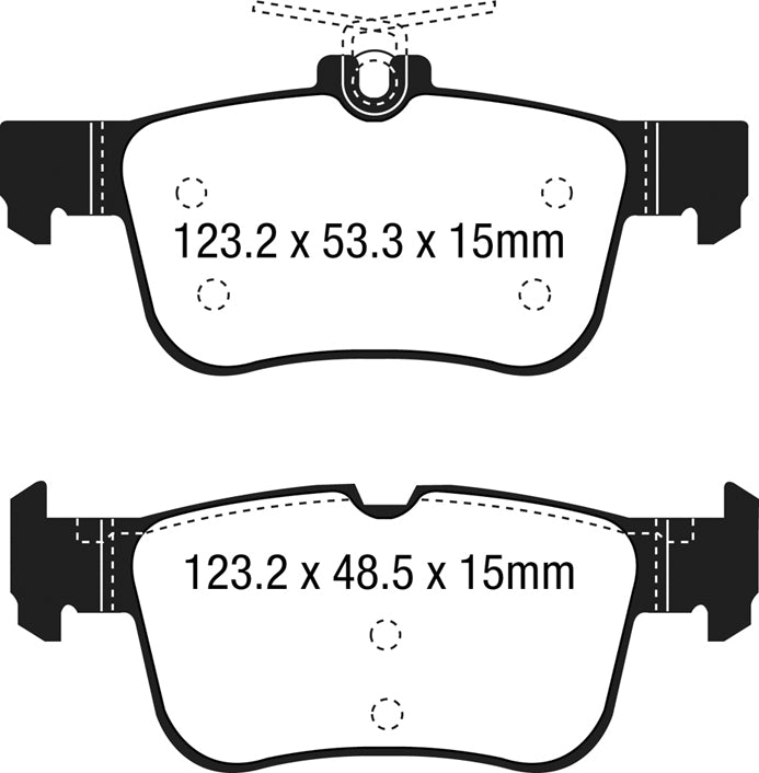 Ultimax2 Klodser Bagerste 302mm