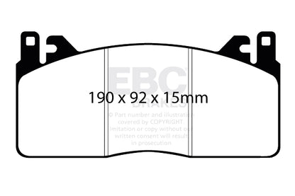RP-1 Full Race Klodser Forreste 394mm