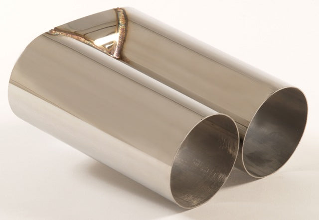 Krom Enderør 2x90mm