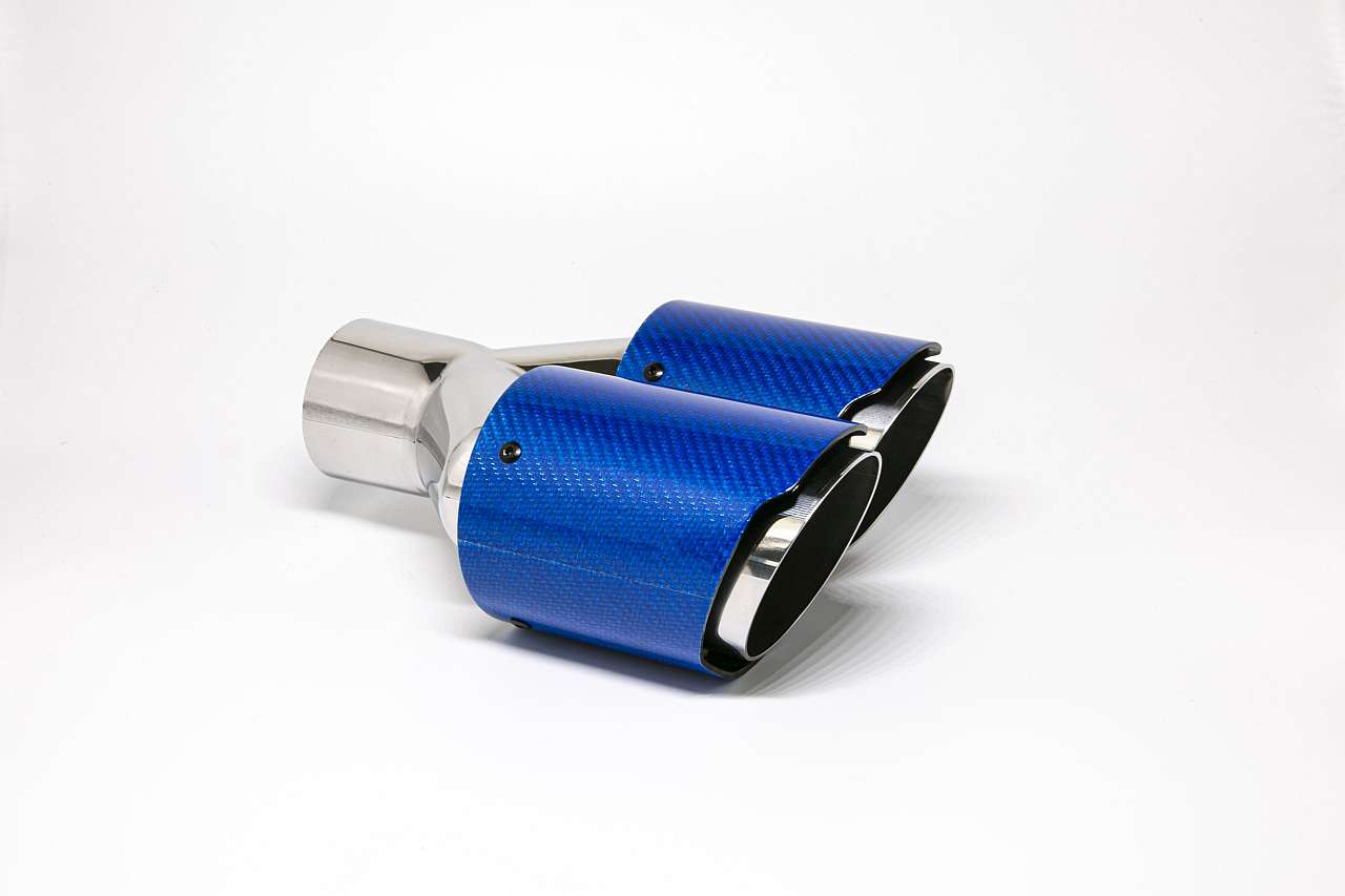 Kulfiber Enderør 2x90mm