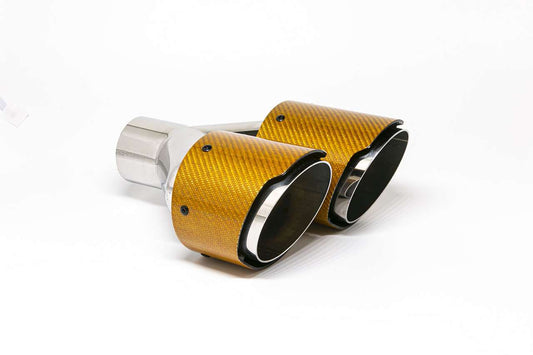 Kulfiber Enderør 2x100mm