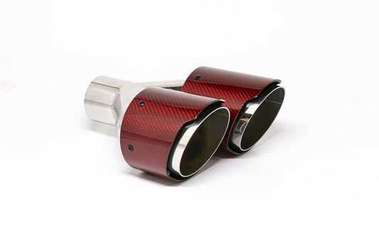 Kulfiber Enderør 2x100mm