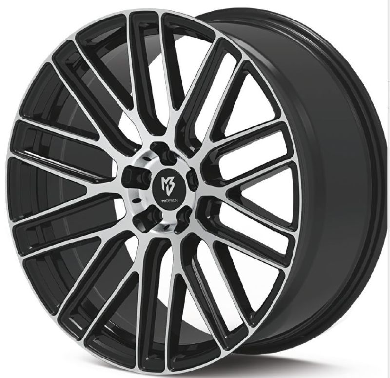 MB Design KV4 Blank Sort poleret