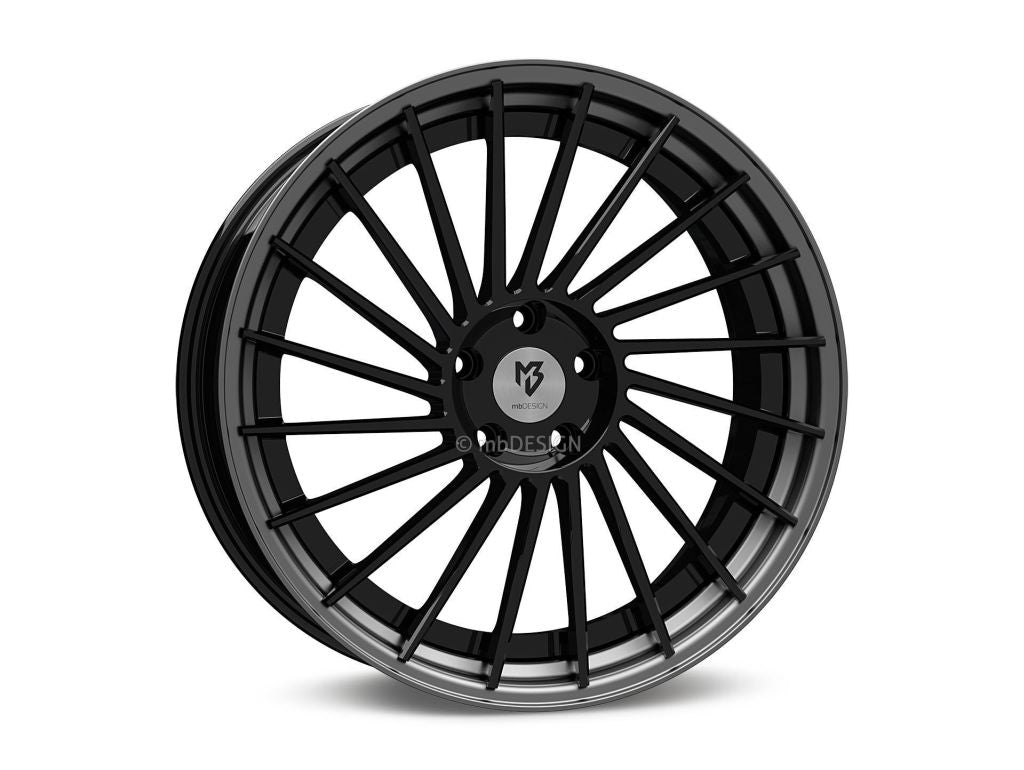 MB Design VR3.2 DC Blank Sort/Mat grå