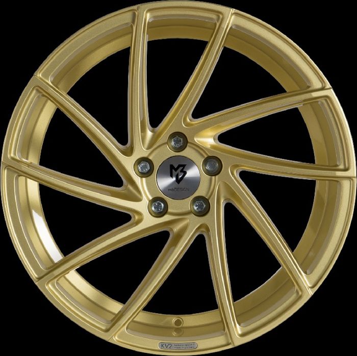 MB Design KV2 Blank guld