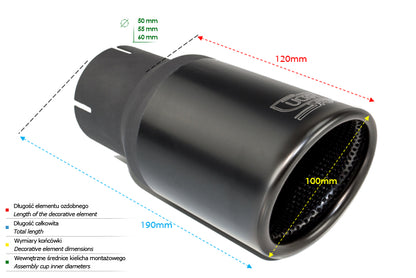 Enderør Ø100mm
