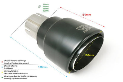 Enderør Ø100mm