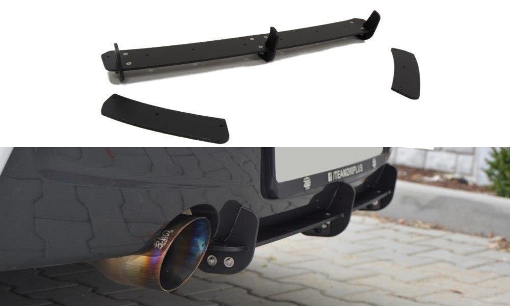 Bagerste diffuser & Bagerste sidesplitter BMW 1 F20/F21 M-Power (PREFACE)
