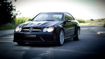 BODYKIT + Motorhjelm MERCEDES CLK W209 Sort SERIES LOOK