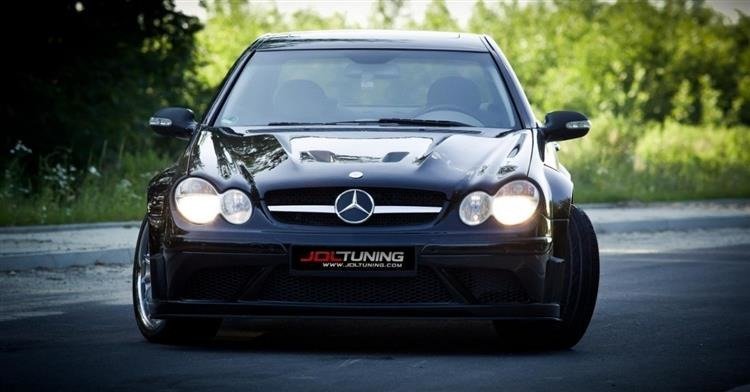 BODYKIT MERCEDES CLK W209 Sort SERIES LOOK