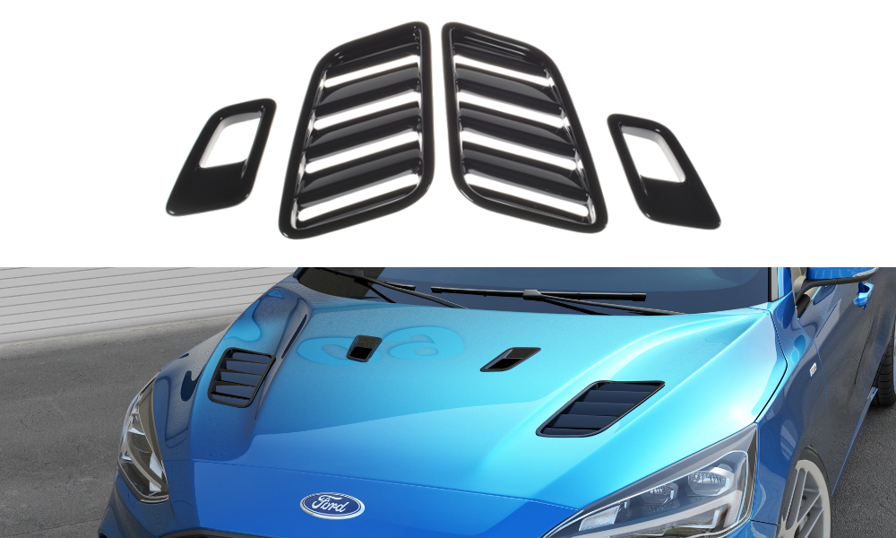 Motorhjelm udluftninger Ford Focus ST-Line / ST Mk4