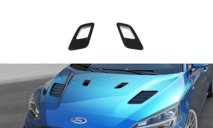 Motorhjelm udluftninger Ford Focus ST-Line / ST Mk4 ( Smaller )