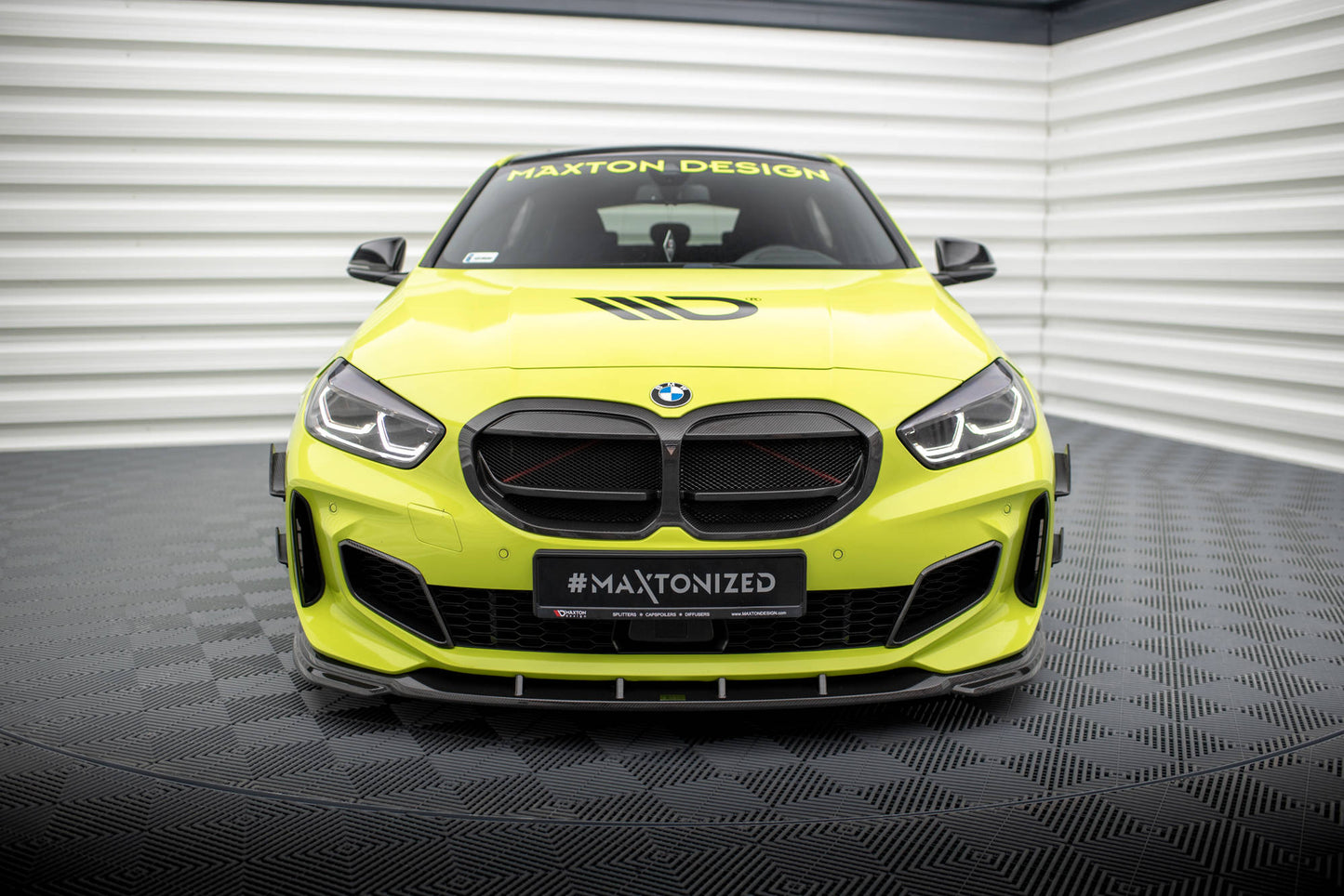 kulfiber Forkofanger Vinger (Canards) Prepreg BMW 1 M-Pack / M135i / 128ti F40