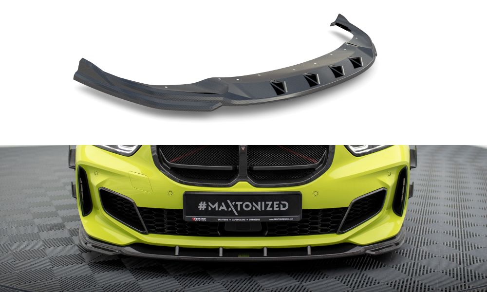 kulfiber Forreste splitter Prepreg BMW 1 M-Pack / M135i / 128ti F40