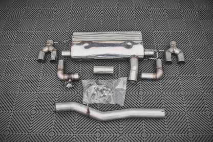 kulfiber Bagerste diffuser Prepreg V.1 + Milltek Sport Exhaust BMW 1 F40 M135i