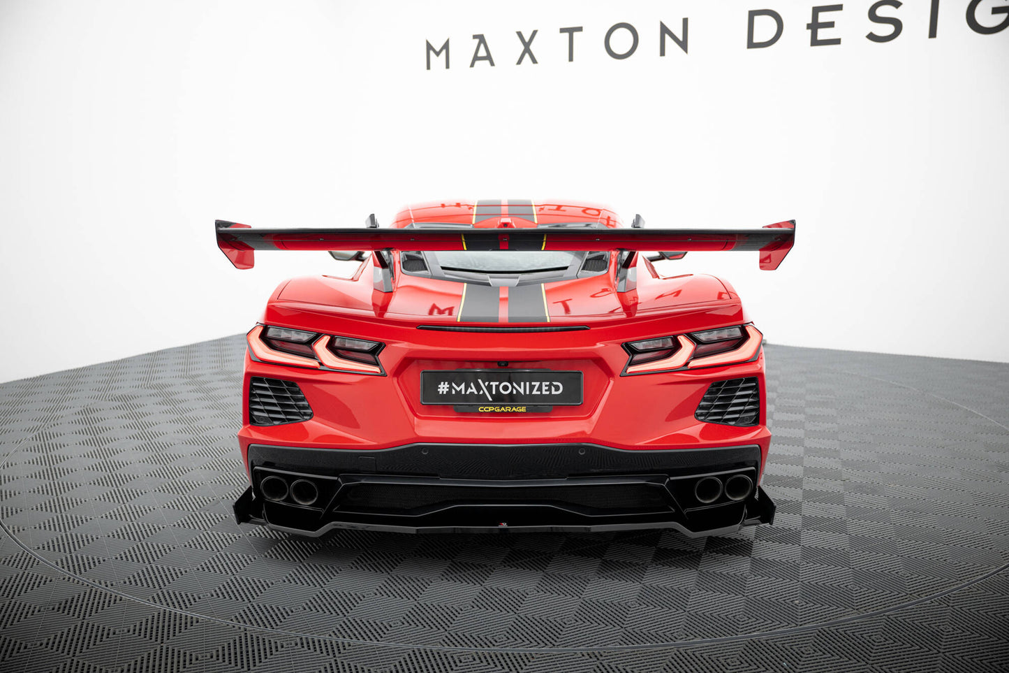 Spoiler kulfiber Chevrolet Corvette C8