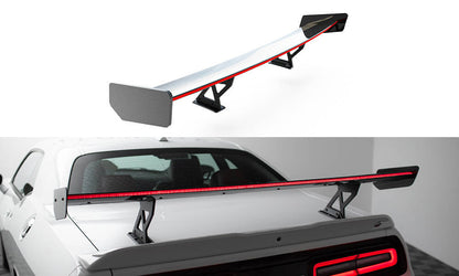 Spoiler kulfiber + LED Dodge Challenger Mk3