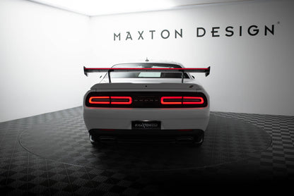 Spoiler kulfiber + LED Dodge Challenger Mk3