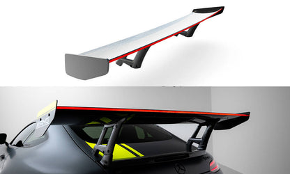 Spoiler kulfiber + LED Mercedes-AMG GTR C190 Facelift
