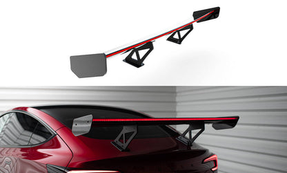 Spoiler kulfiber + LED Tesla Model 3