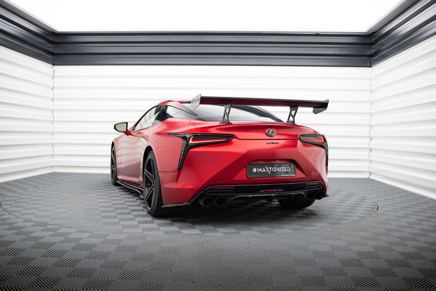 Spoiler kulfiber Lexus LC