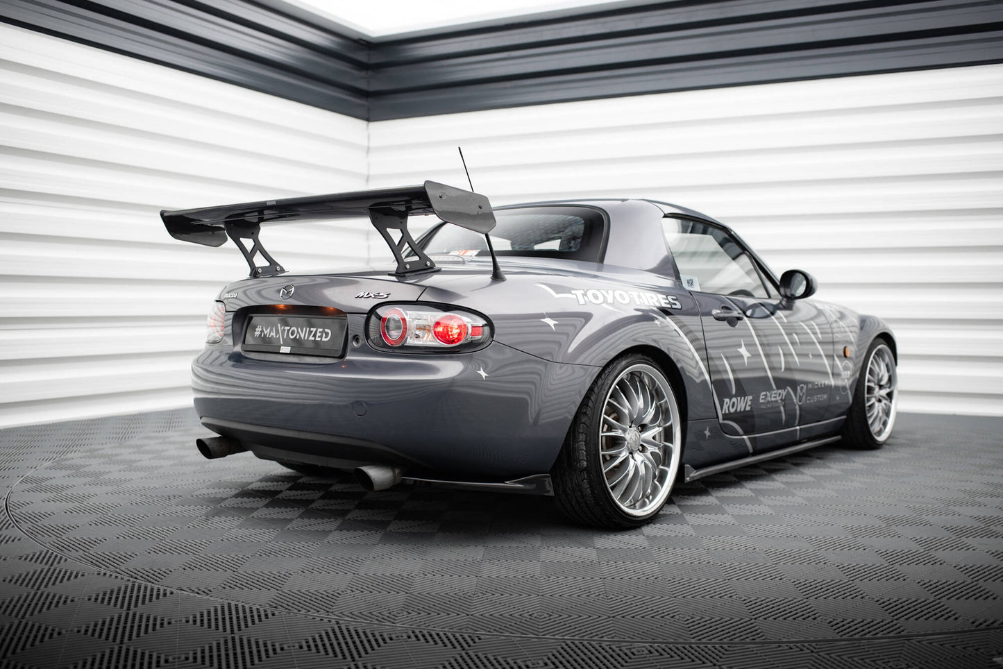 Spoiler kulfiber Mazda MX5 Hardtop NC(MK3)